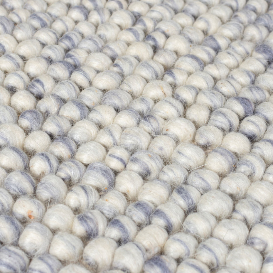 Tapis laine bouclée de couloir MINERALS