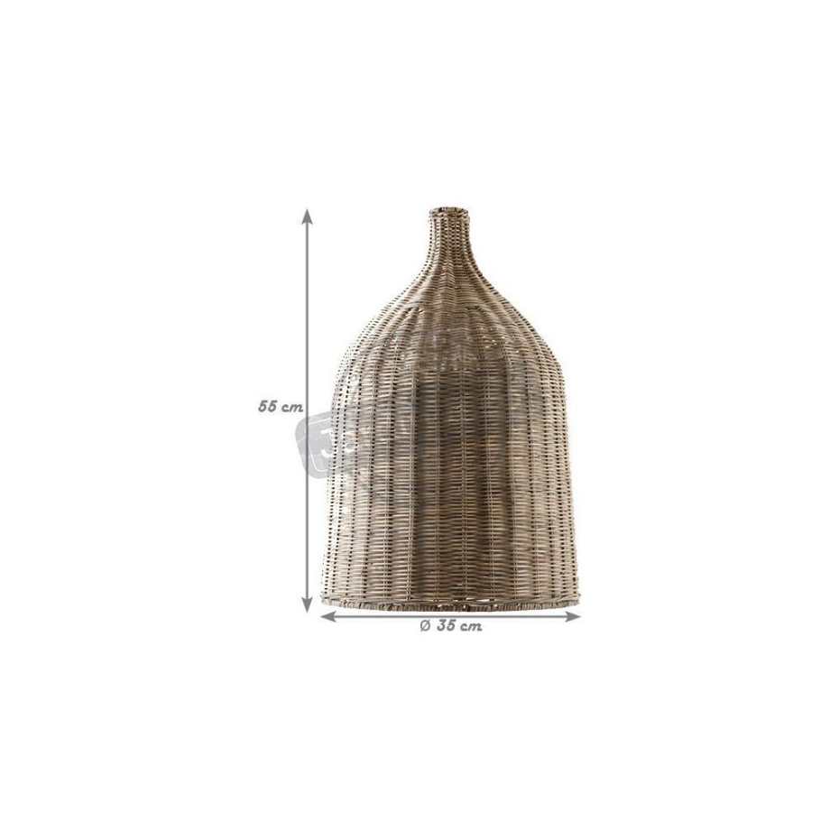 Abat-jour suspension en poelet Diamètre 35cm