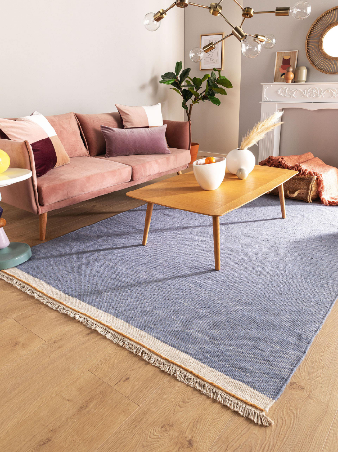 Tapis de laine tissé main KARLA