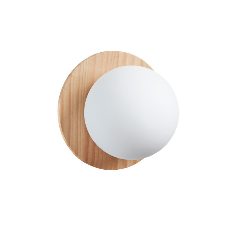 Applique salle de bain Floc bois clair IP44