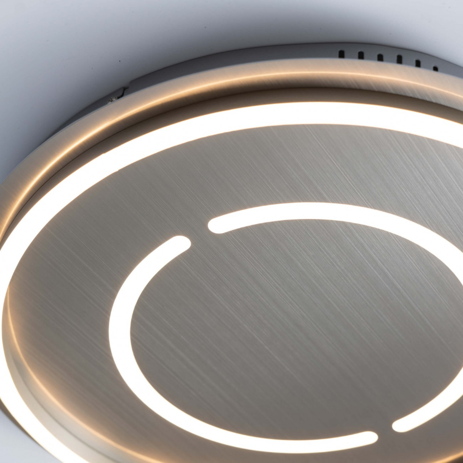 Plafonnier LED rond double cercle - OLAVA