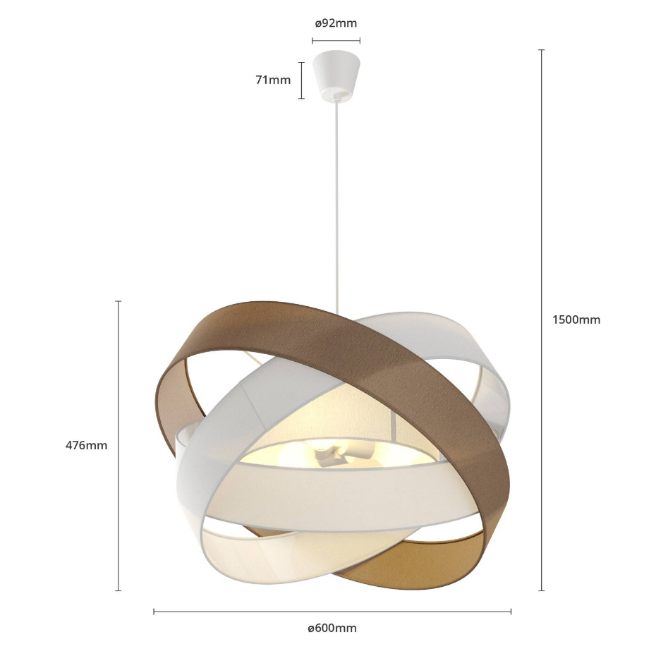 Suspension en textile moderne, Simaria