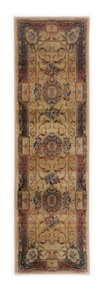 Tapis Gabiro Medaillon, tissé, rond