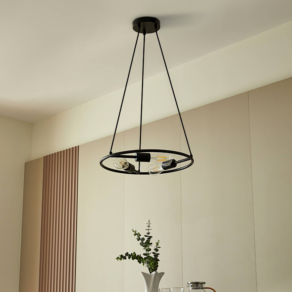 Suspension en métal design, Linnard