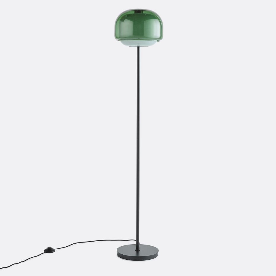 Lampadaire en verre coloré, KINOKO