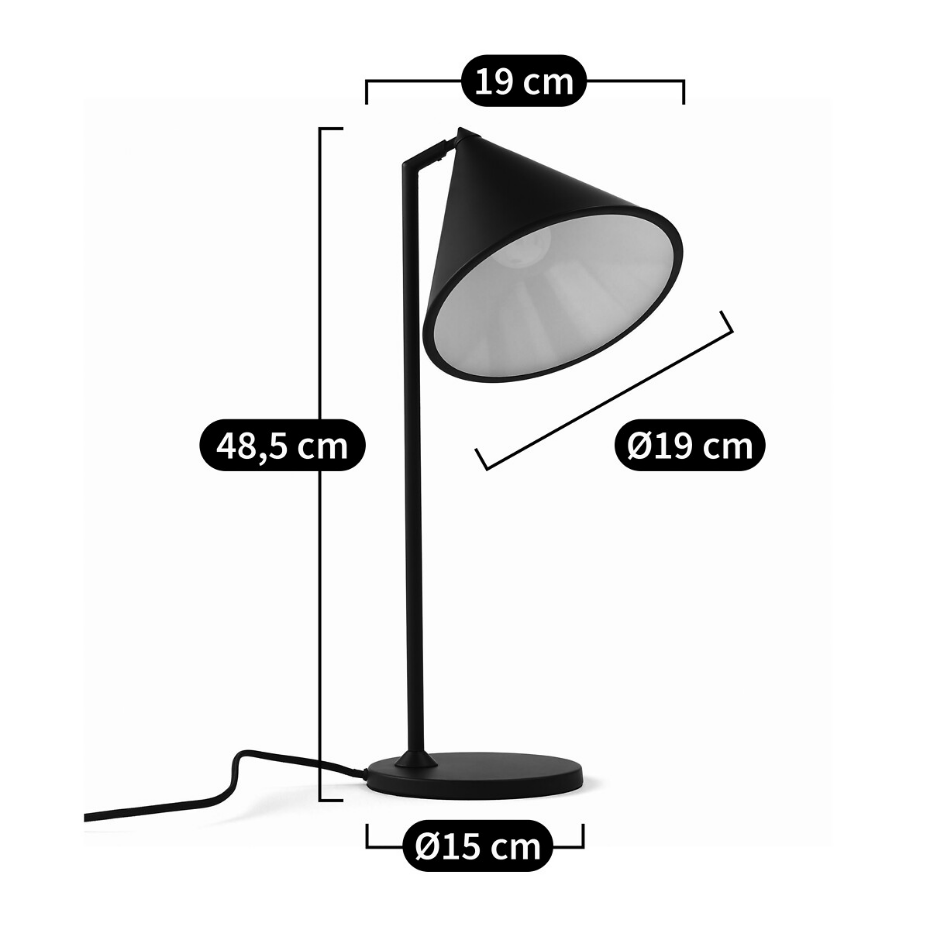 Lampe à poser, Moke