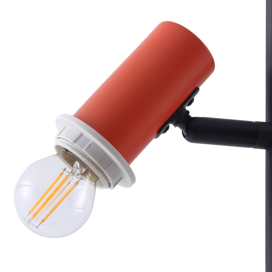 Lampadaire en métal moderne, Ovelia