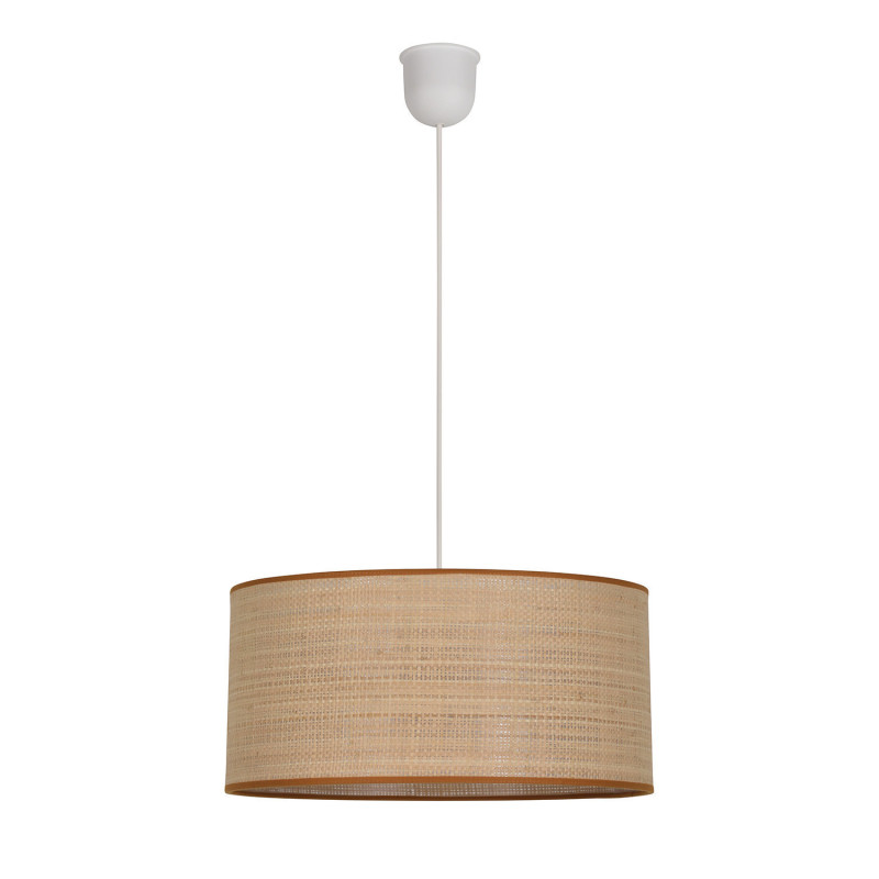 Suspension raphia et caramel Faulin