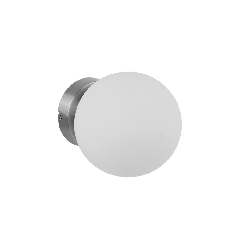 Applique globe Roxanne chrome mat