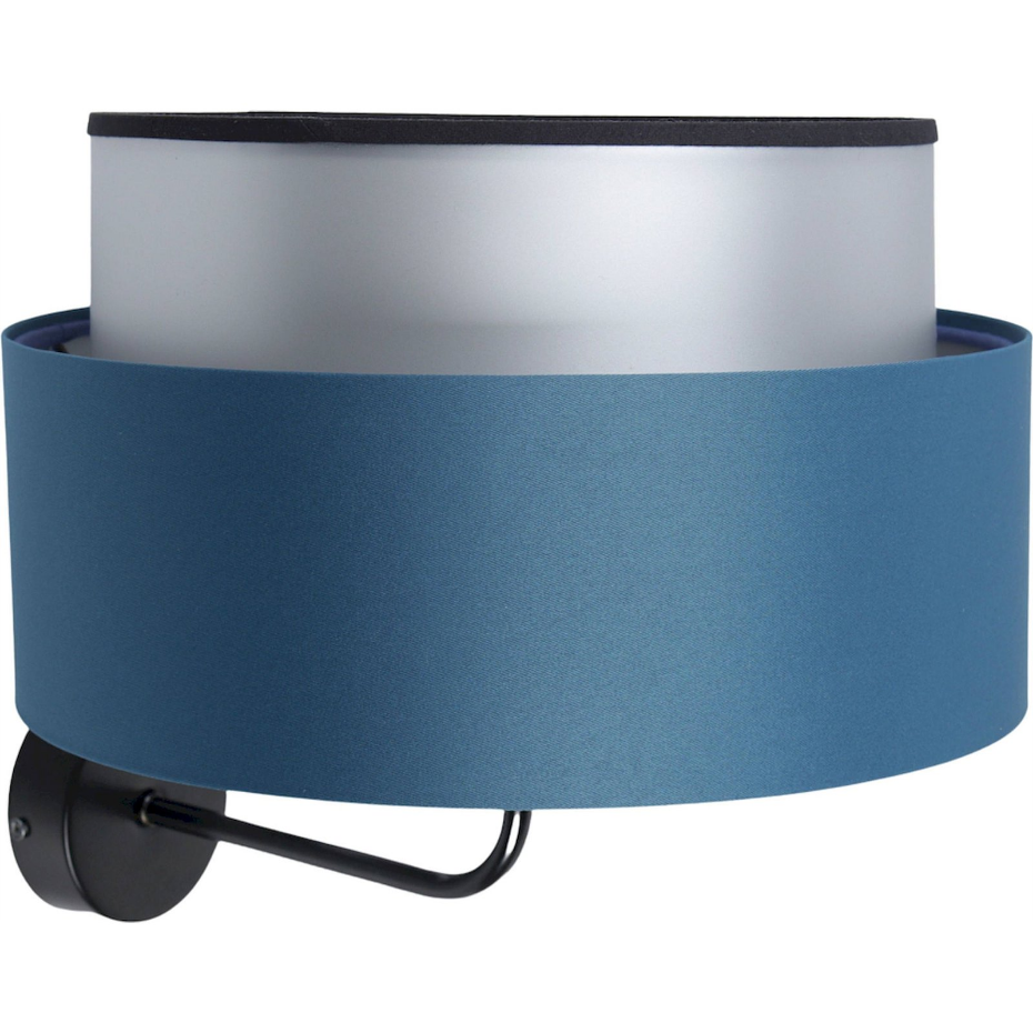 Applique murale ronde en plastique Duo ellegant
