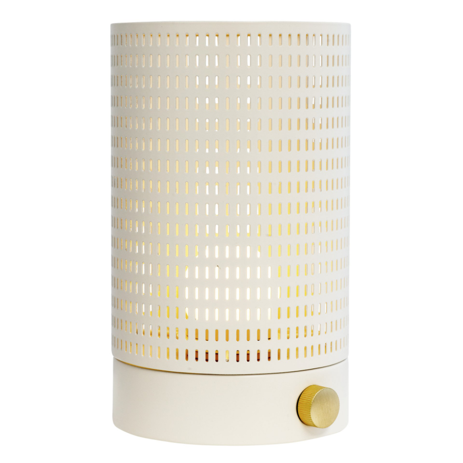 Lanterne noire/laiton MESH
