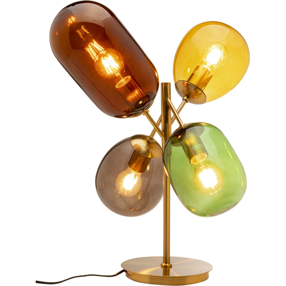 Lampe en verre et acier, BALLOON DANCE