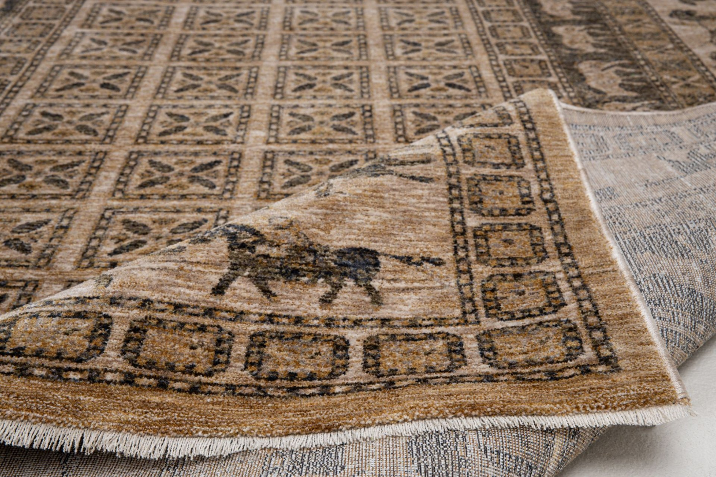 Tapis tissé avec bordure - Beatrice