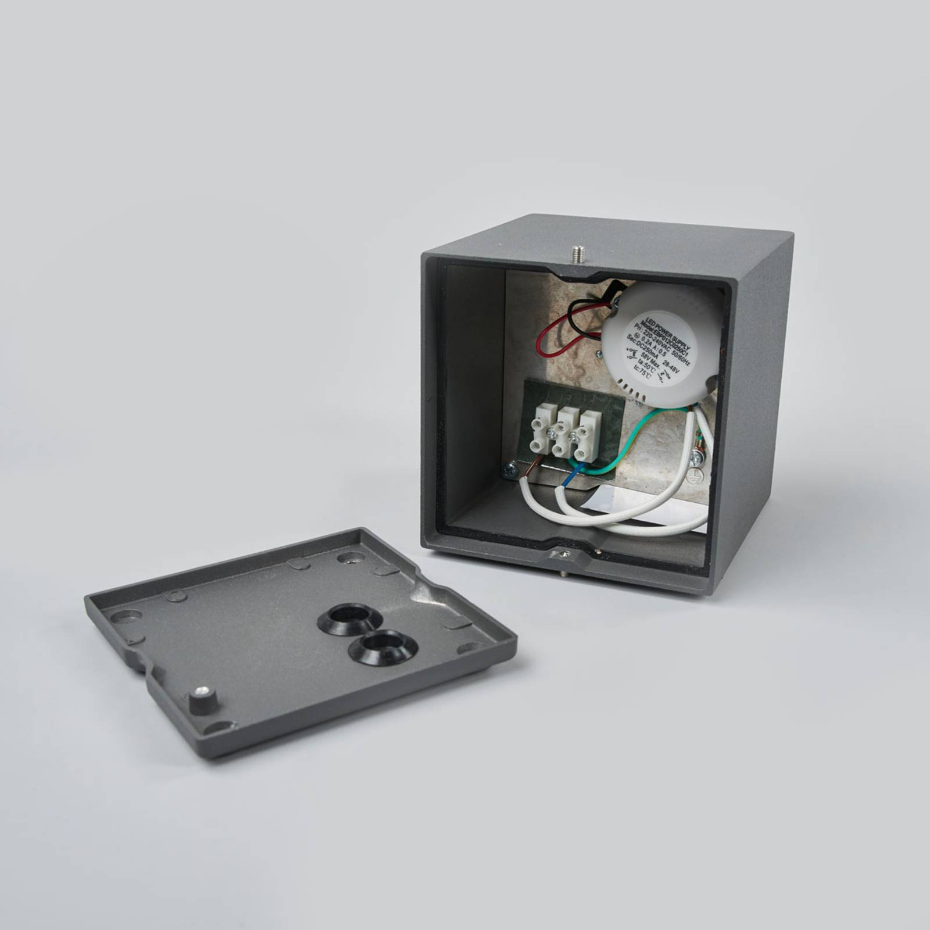 Plafonnier extérieur en aluminium moderneLED