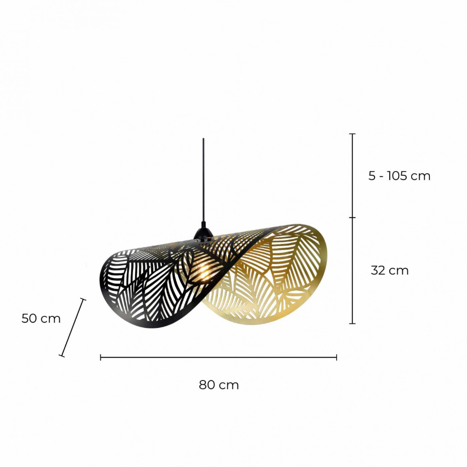 Suspension en métal perforé, AKANA