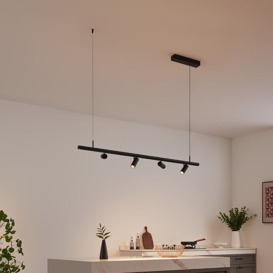 Suspension 4 spots LED aimantés - LYNE