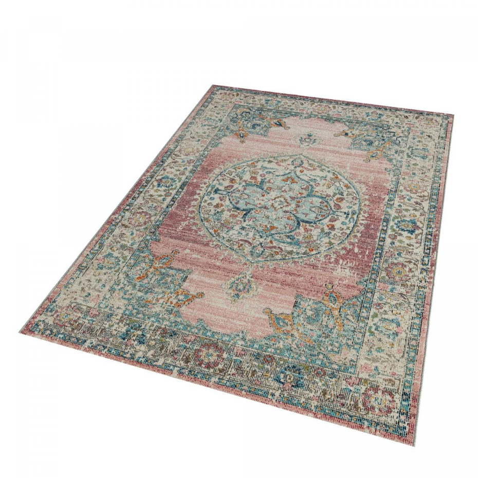 Tapis extérieur tissé kilim rectangle SALOUT A