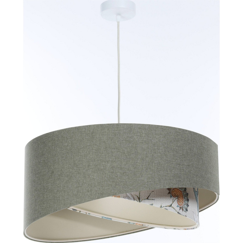 Suspension ronde en tissu style bohème Boho