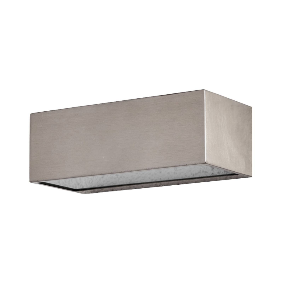 Applique extérieure en inox moderne, Leonora