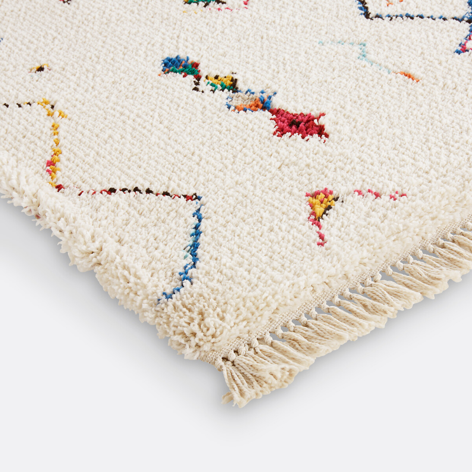 Tapis berbère coloré, Miro