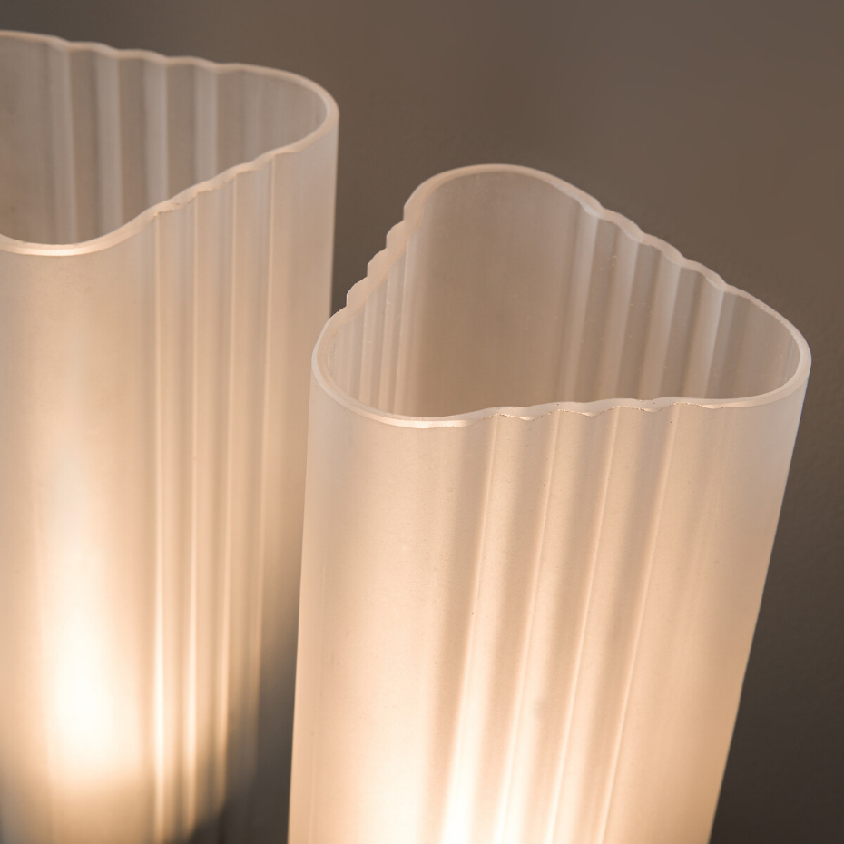 Applique double Strozzi, design Emmanuel Gallina