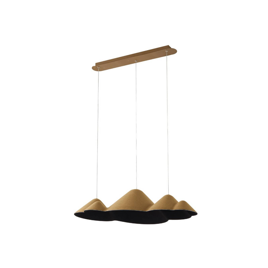 Suspension en textile moderneLED, Beutlin