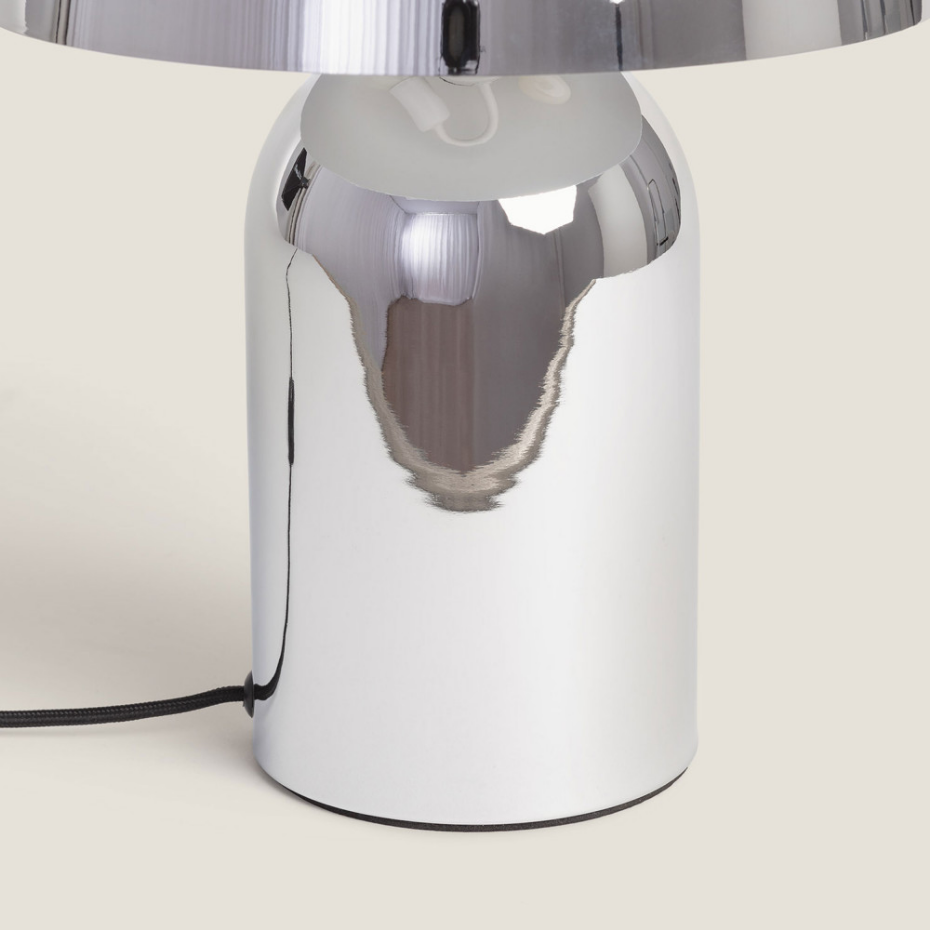 Lampe à poser champignon en métal- ARTO
