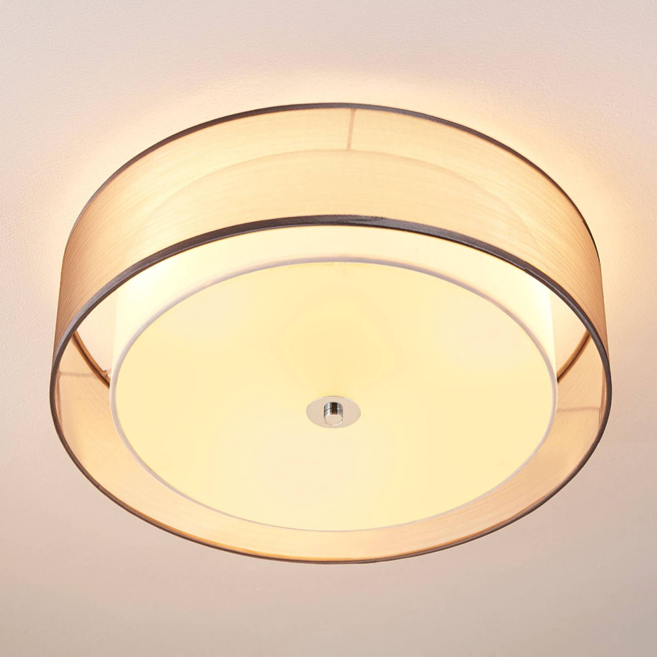 Plafonnier en textile moderne, Tobia