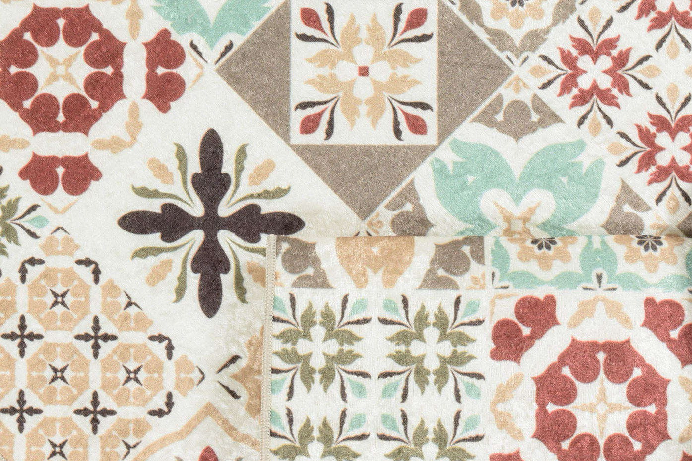 Tapis de cuisine carreaux de ciment AZULEJO