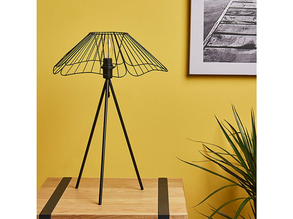 Lampe Filaire En Métal Hibiscus