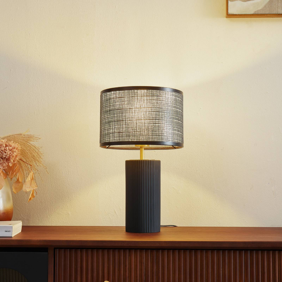 Lampe à poser en verre moderne, Sorscha