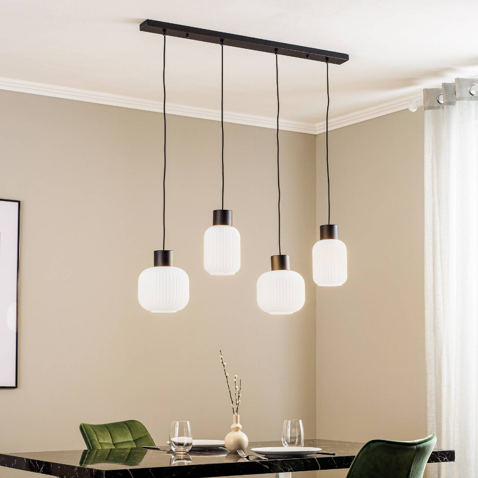 Suspension en verre moderne, Lomeris