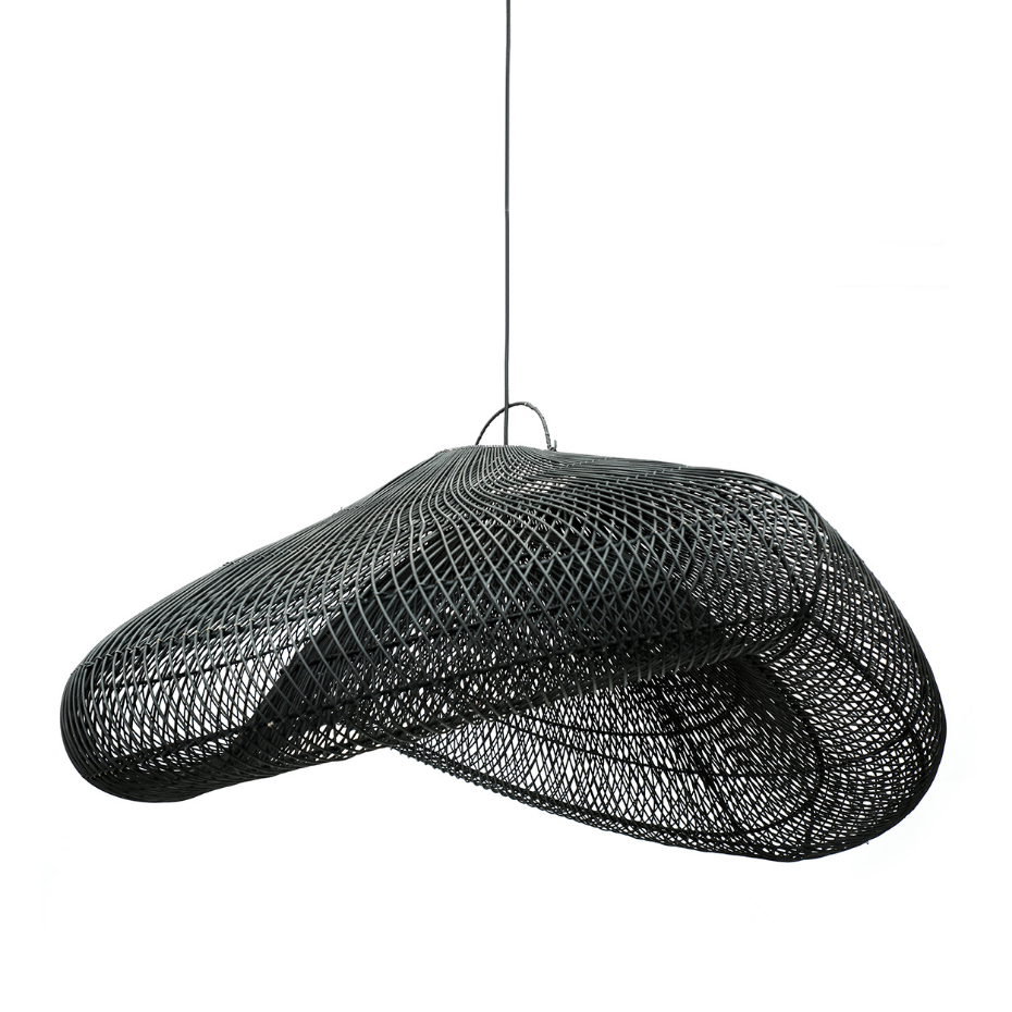 Suspension en rotin CLOUD