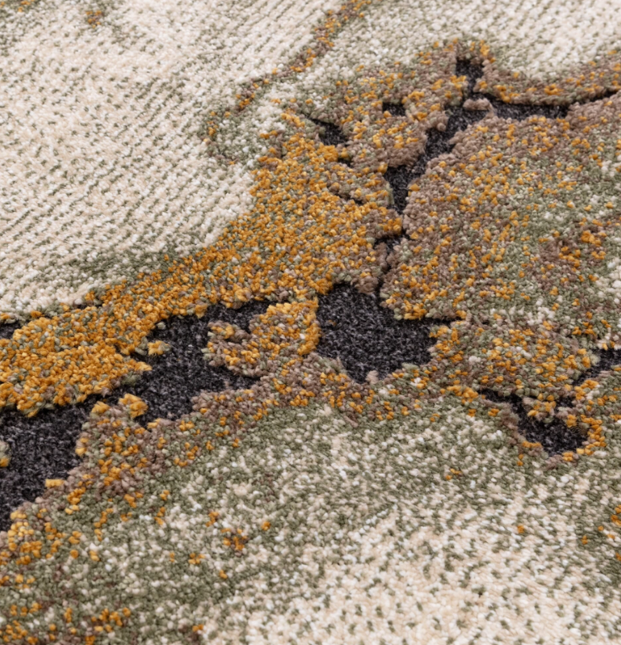 Tapis salon et chambre tissé plat HAVEN