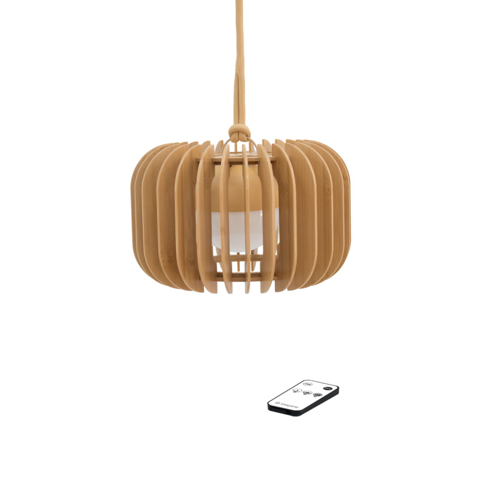 Suspension en bambou LED, LANOA