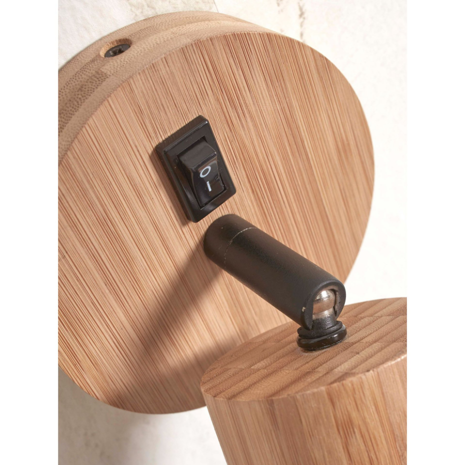 Lampe Murale Bambou JAVA