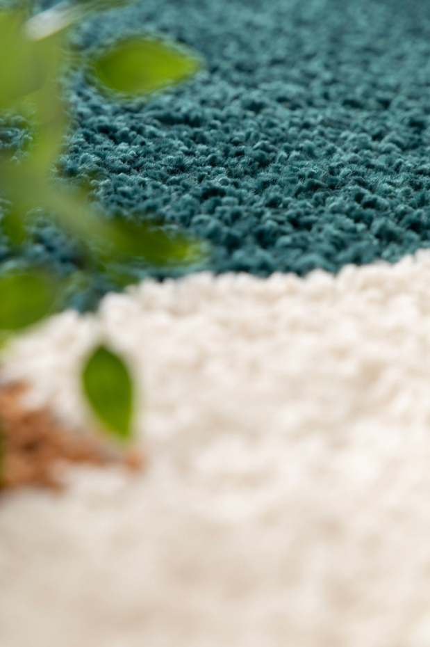 Tapis à poils longs design tons chauds GATSBY