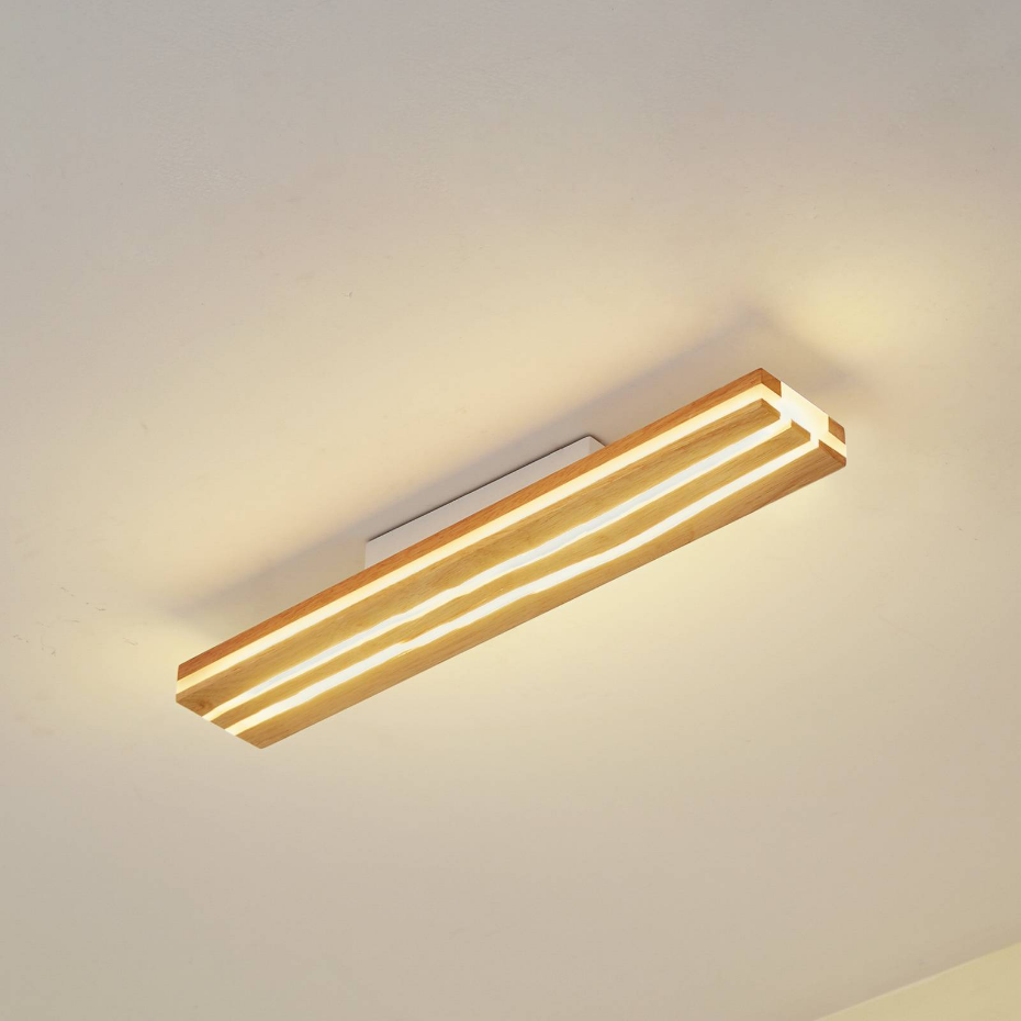 Plafonnier en bois moderneLED, Silja