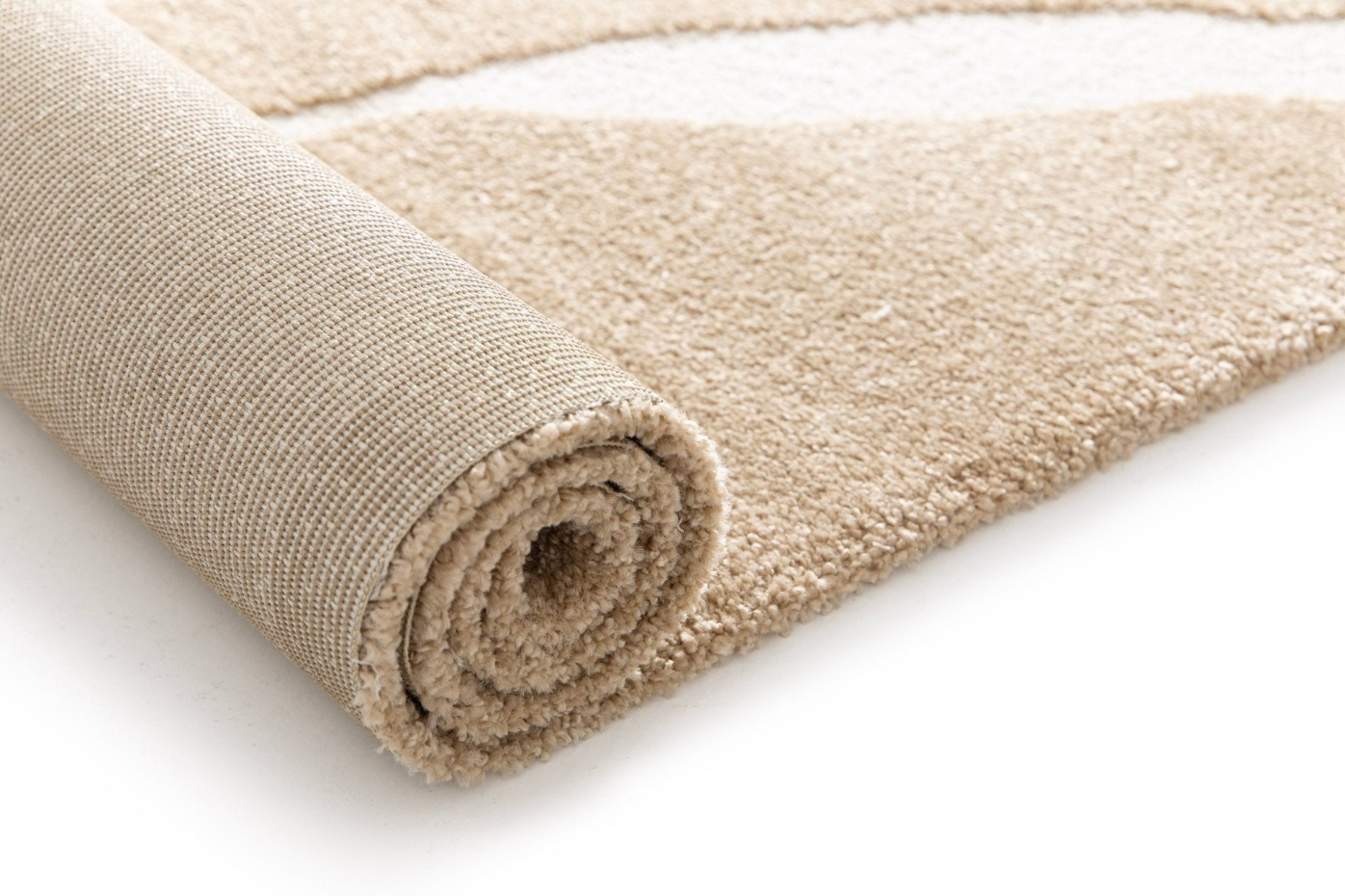 Tapis doux à motifs en relief OSMOSE