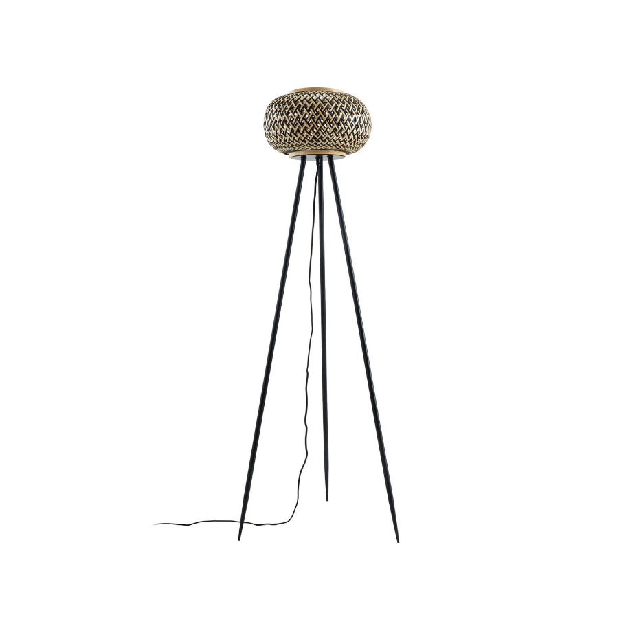 Lampadaire en bois traditionnel, Nerys