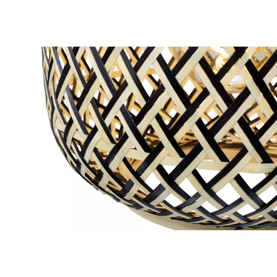 Suspension en bambou bicolore, MINELLE
