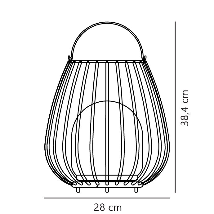 Luminaire nomade JIM TO-GO
