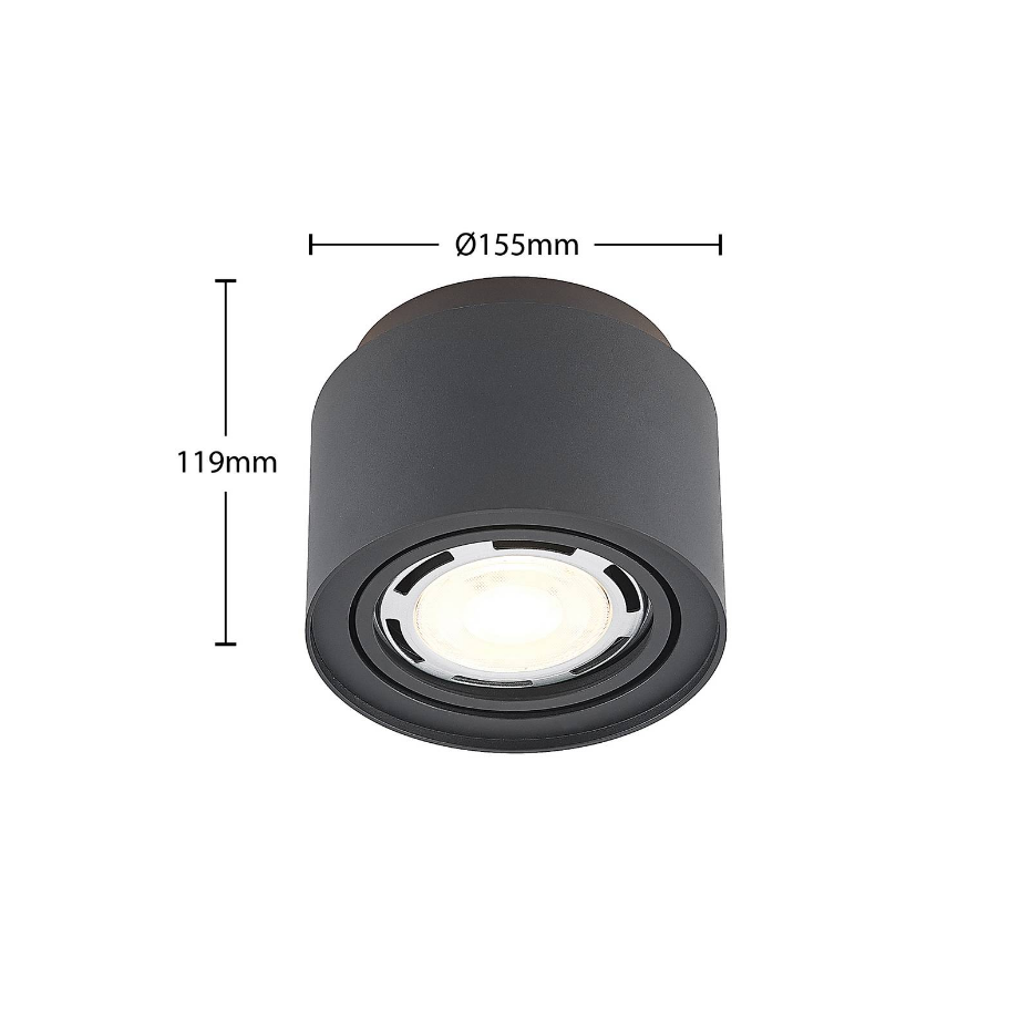 Spot en aluminium moderne, Walisa