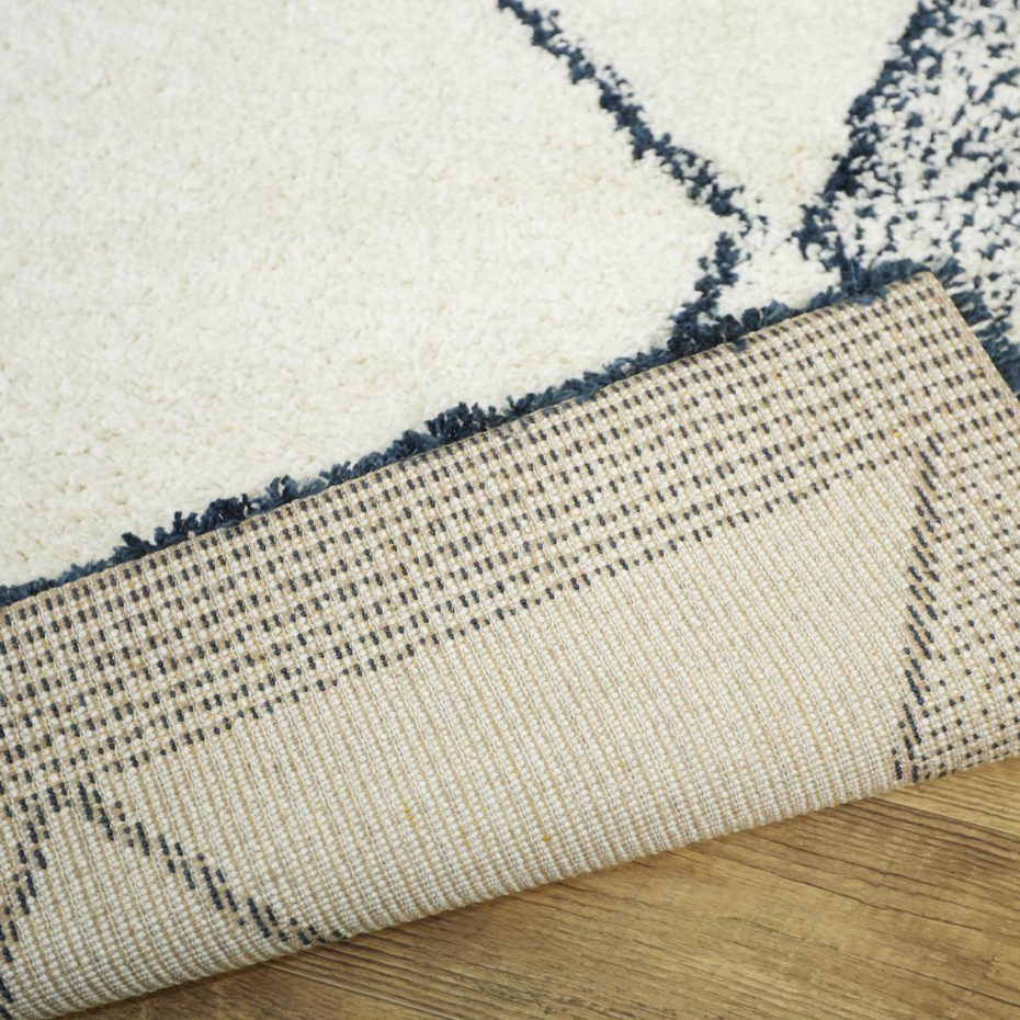 Tapis salon et chambre tissé motif berbère CALYPSO 1