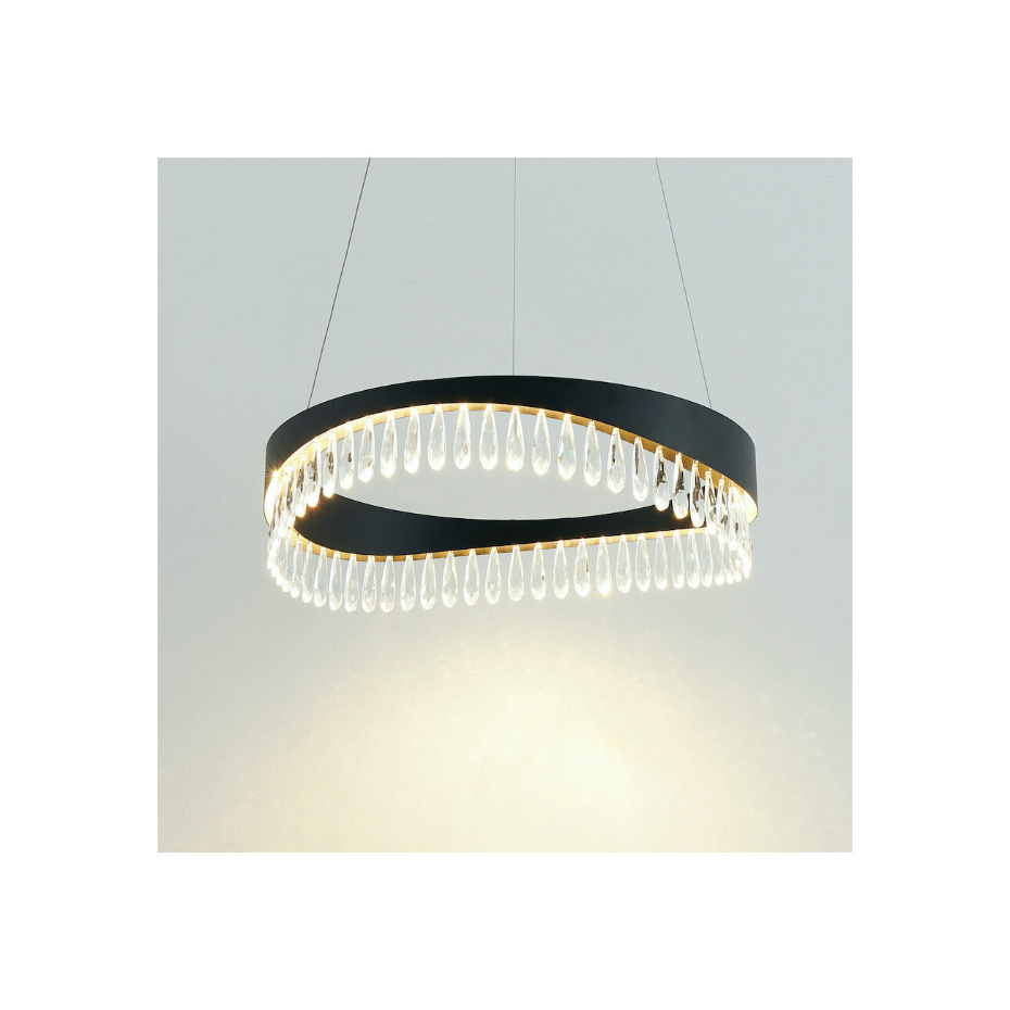 Suspension anneau de cristal – CAPILANO
