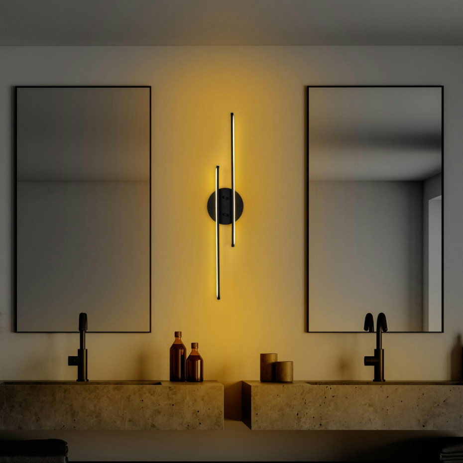 Applique murale design 2 barres VIESTE