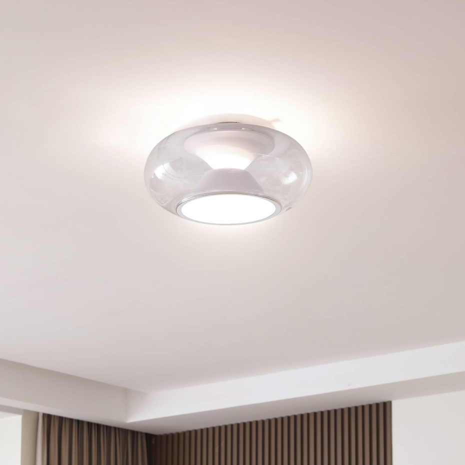 Plafonnier en verre moderneLED, Orasa