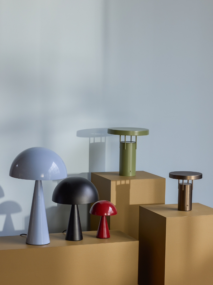Lampe de table en fer MUSH