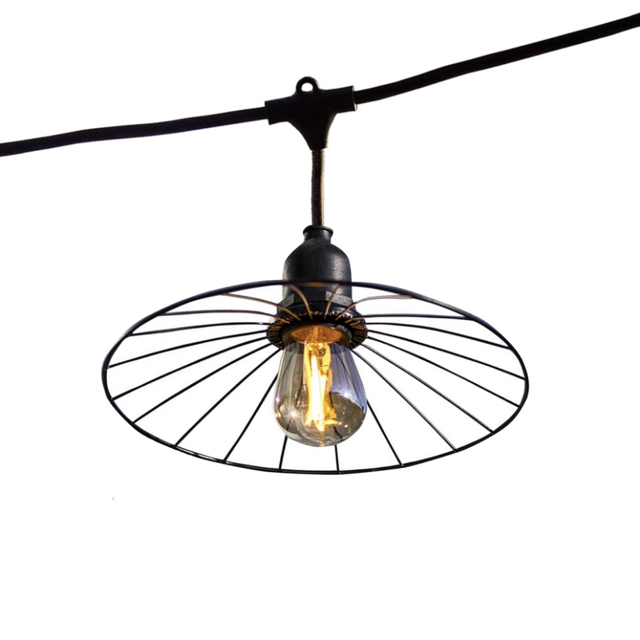 Guirlande connectable CHIC CAGE 10 ampoules E27 6M