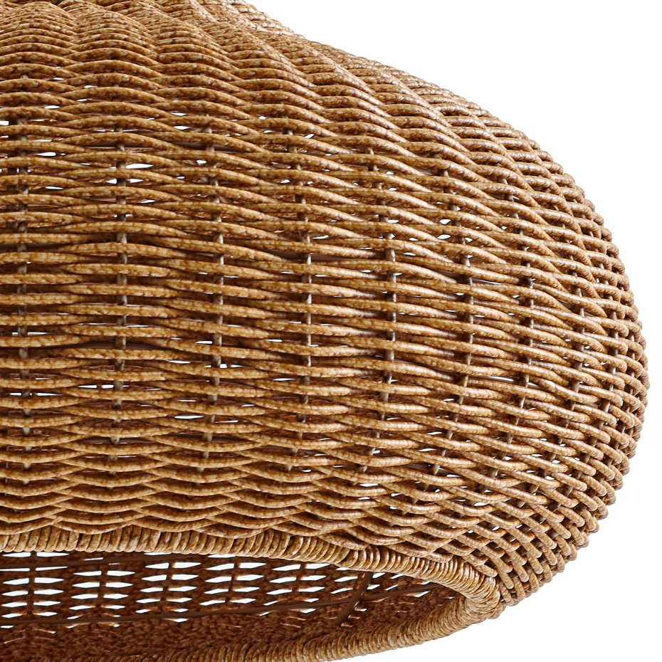 Luminaire extérieur en bois traditionnel